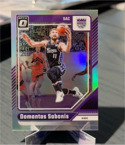 2024-25 Panini Donruss Optic #64 Domantas Sabonis — front