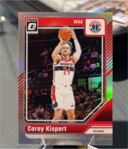 2024-25 Donruss Optic #183 Corey Kispert — front