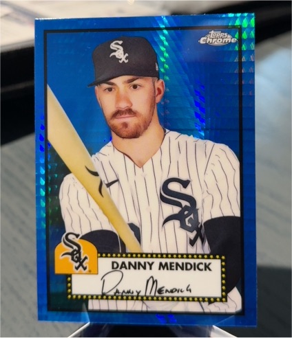 2021 Topps Chrome Platinum Anniversary #340 Danny Mendick — front