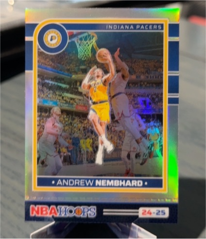 2024-25 Panini NBA Hoops #24-25 Andrew Nembhard — front