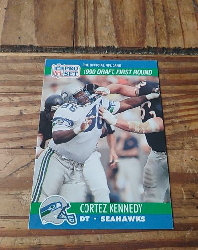 1990 Pro Set #671 Cortez Kennedy — front