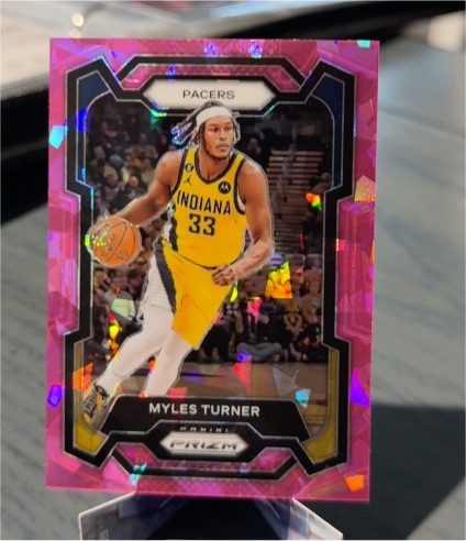 2023-24 Panini Prizm #34 Myles Turner — front