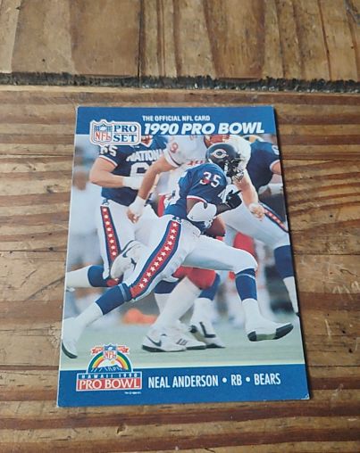 1990 Pro Set #380 Neal Anderson — front