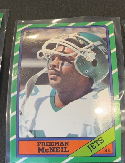 1986 Topps #96 Freeman McNeil — front