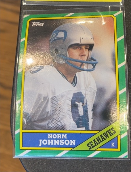 1986 Topps #204 Norm Johnson — front