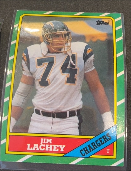 1986 Topps #238 Jim Lachey — front