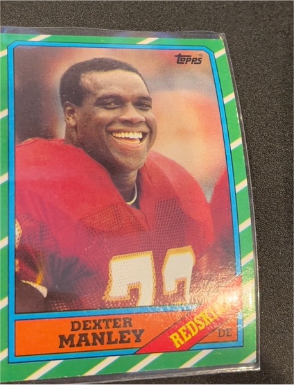 1986 Topps #180 Dexter Manley — front