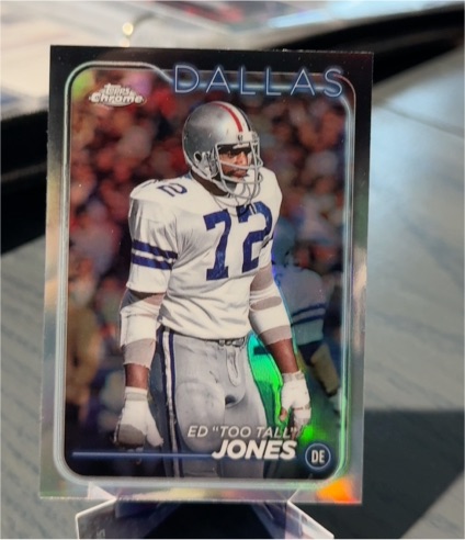 2024 Topps Chrome #49 Ed "Too Tall" Jones — front