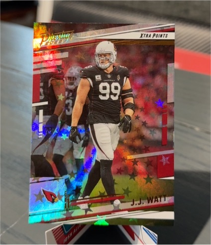 2022 Panini Prestige Xtra Points Astral #6 J.J. Watt — front
