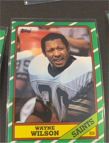 1986 Topps #341 Wayne Wilson — front