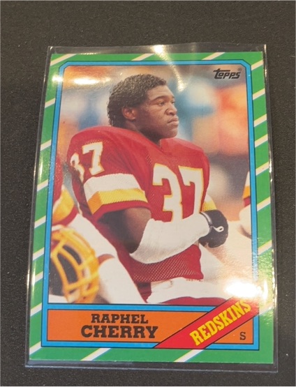 1986 Topps #37 Raphel Cherry — front