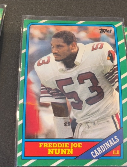 1986 Topps #335 Freddie Joe Nunn — front