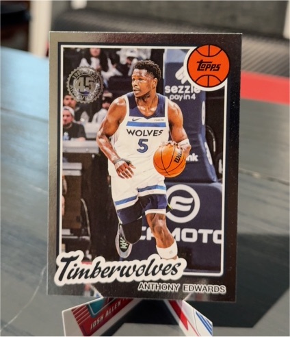2025-26 Topps #80BK-90 Anthony Edwards — front