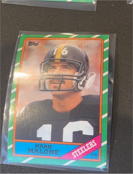 1986 Topps #281 Mark Malone — front