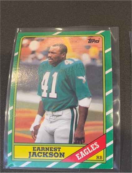 1986 Topps #270 Earnest Jackson — front