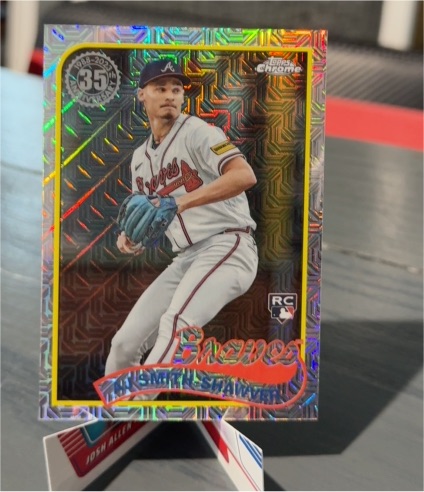 2024 Topps 1989 35th Anniversary Silver Mojo #T89C-66 AJ Smith-Shawver — front