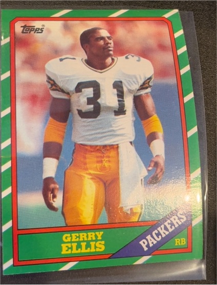 1986 Topps #215 Gerry Ellis — front