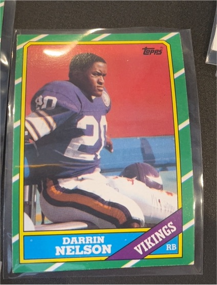 1986 Topps #294 Darrin Nelson — front