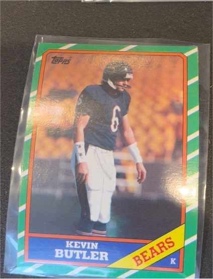 1986 Topps #18 Kevin Butler — front
