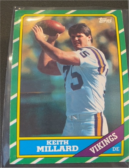 1986 Topps #299 Keith Millard — front