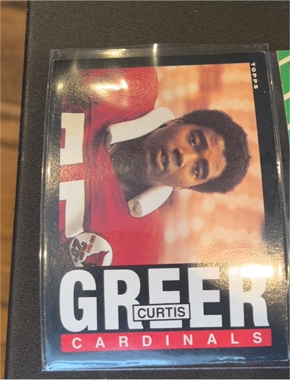 1985 Topps #141 Curtis Greer — front