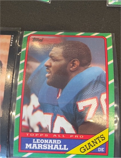 1986 Topps #148 Leonard Marshall — front