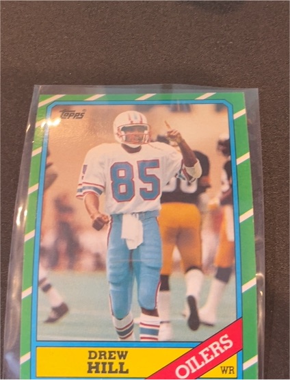1986 Topps #353 Drew Hill — front