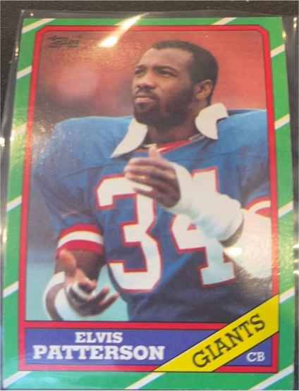 1986 Topps #153 Elvis Patterson — front