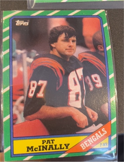 1986 Topps #267 Pat McInally — front