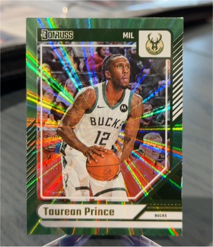 2024 Donruss #101 Taurean Prince Milwaukee Bucks — front