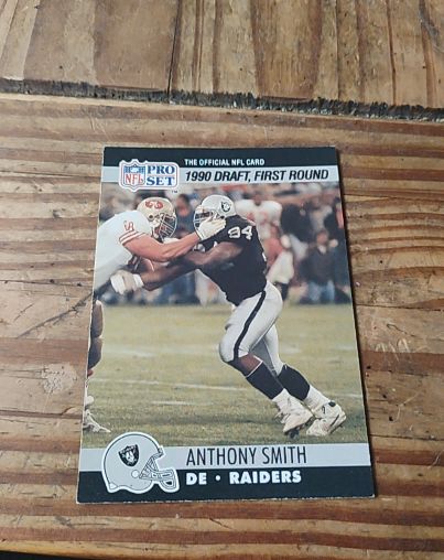 1990 Pro Set #679 Anthony Smith — front