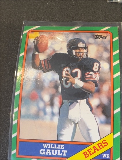 1986 Topps #73 Willie Gault — front
