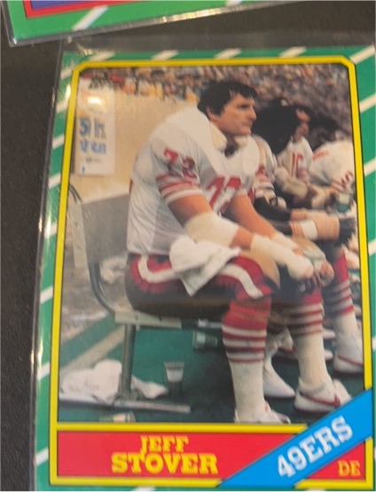 1986 Topps #164 Jeff Stover — front