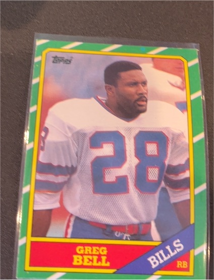 1986 Topps #386 Greg Bell — front