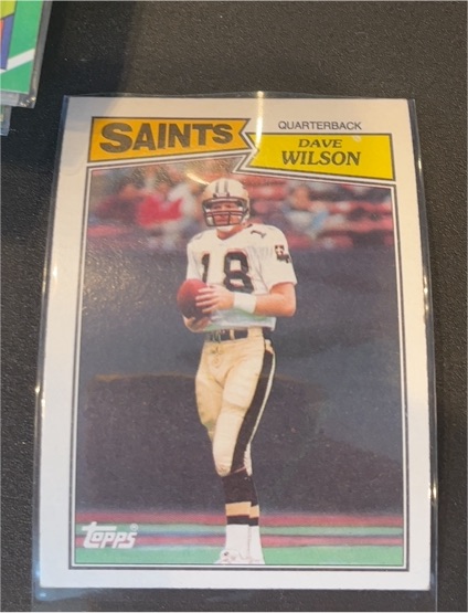 1987 Topps #273 Dave Wilson — front