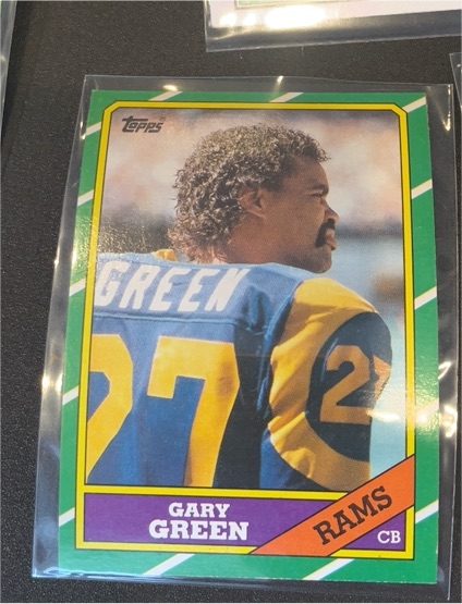 1986 Topps Football #91 Gary Green — front
