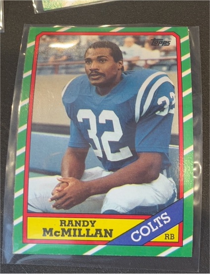 1986 Topps #316 Randy McMillan — front