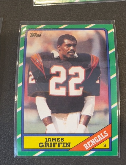 1986 Topps #265 James Griffin — front