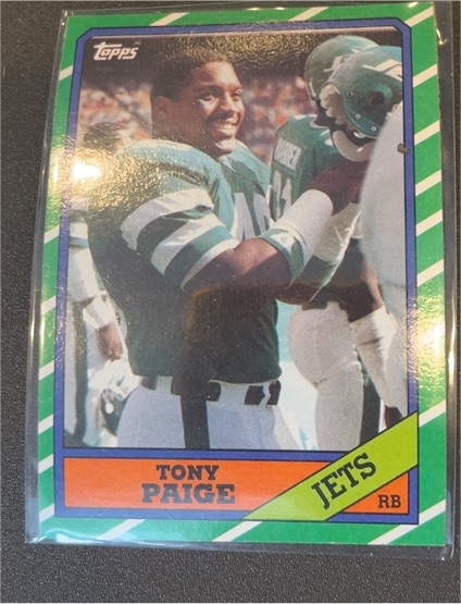 1986 Topps #97 Tony Paige — front