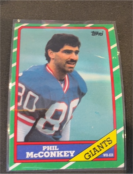 1986 Topps #143 Phil McConkey — front