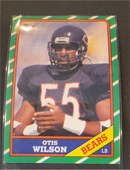 1986 Topps #23 Otis Wilson — front