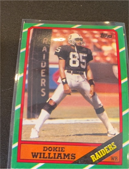 1986 Topps #63 Dokie Williams — front