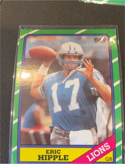 1986 Topps #243 Eric Hipple — front
