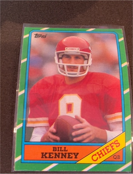 1986 Topps #304 Bill Kenney — front