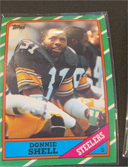 1986 Topps #291 Donnie Shell — front