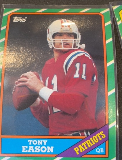 1986 Topps #30 Tony Eason — front