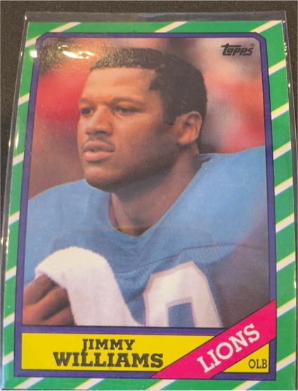 1986 Topps #252 Jimmy Williams — front