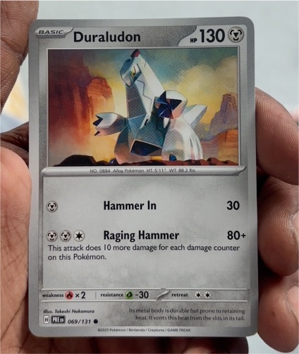 2025 Pokémon #069 Duraludon — front