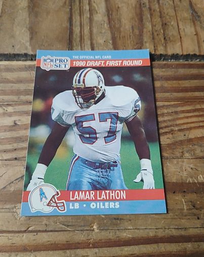 1990 Pro Set #683 Lamar Lathon — front