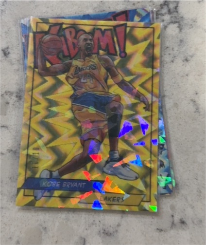 2018 Panini Kaboom! #K-KB Kobe Bryant — front